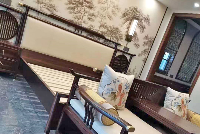 新中式家具客户实拍案例20523-6