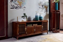 新中式家具|红木家具并不一定是红色的